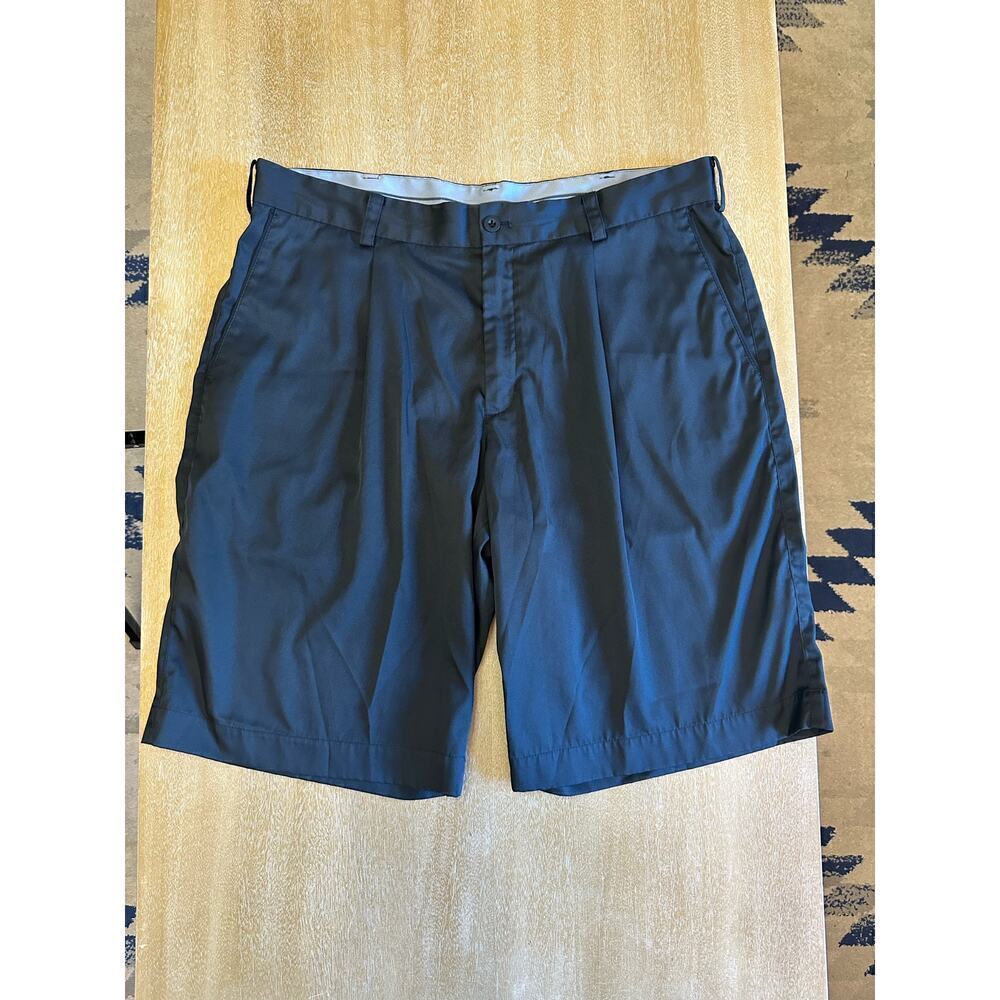 Nike Golf Dri-Fit Tour Performance‎ Black Pleated Shorts